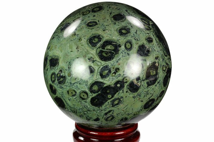 Polished Kambaba Jasper Sphere - Madagascar #121515